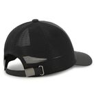 Boys Black Ikonik Karl Cap, 1, hi-res