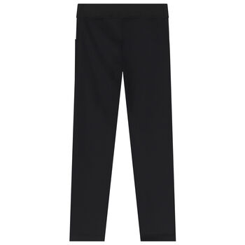 ليغينز بنات بالشعار باللون الاسود