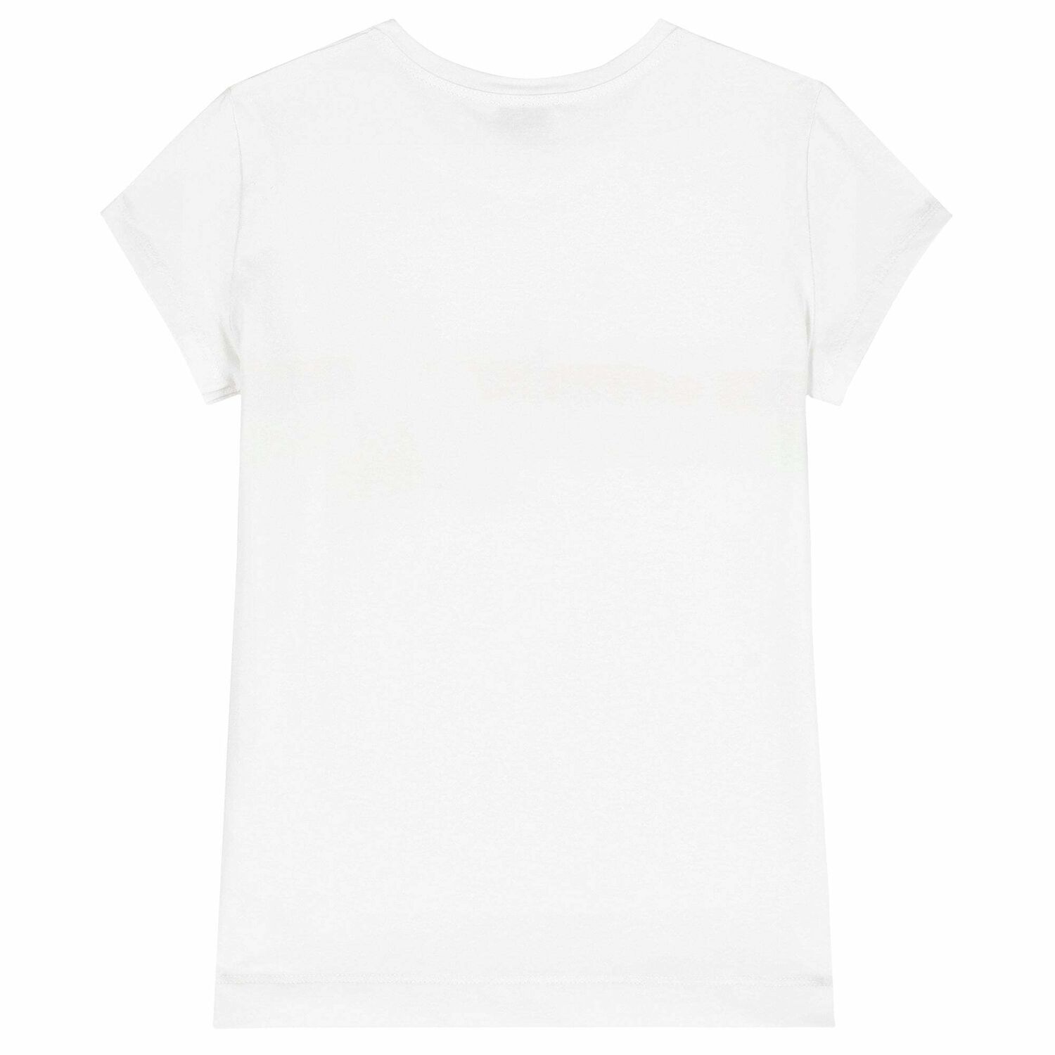 Girls White Cotton Top, 1, hi-res image number null
