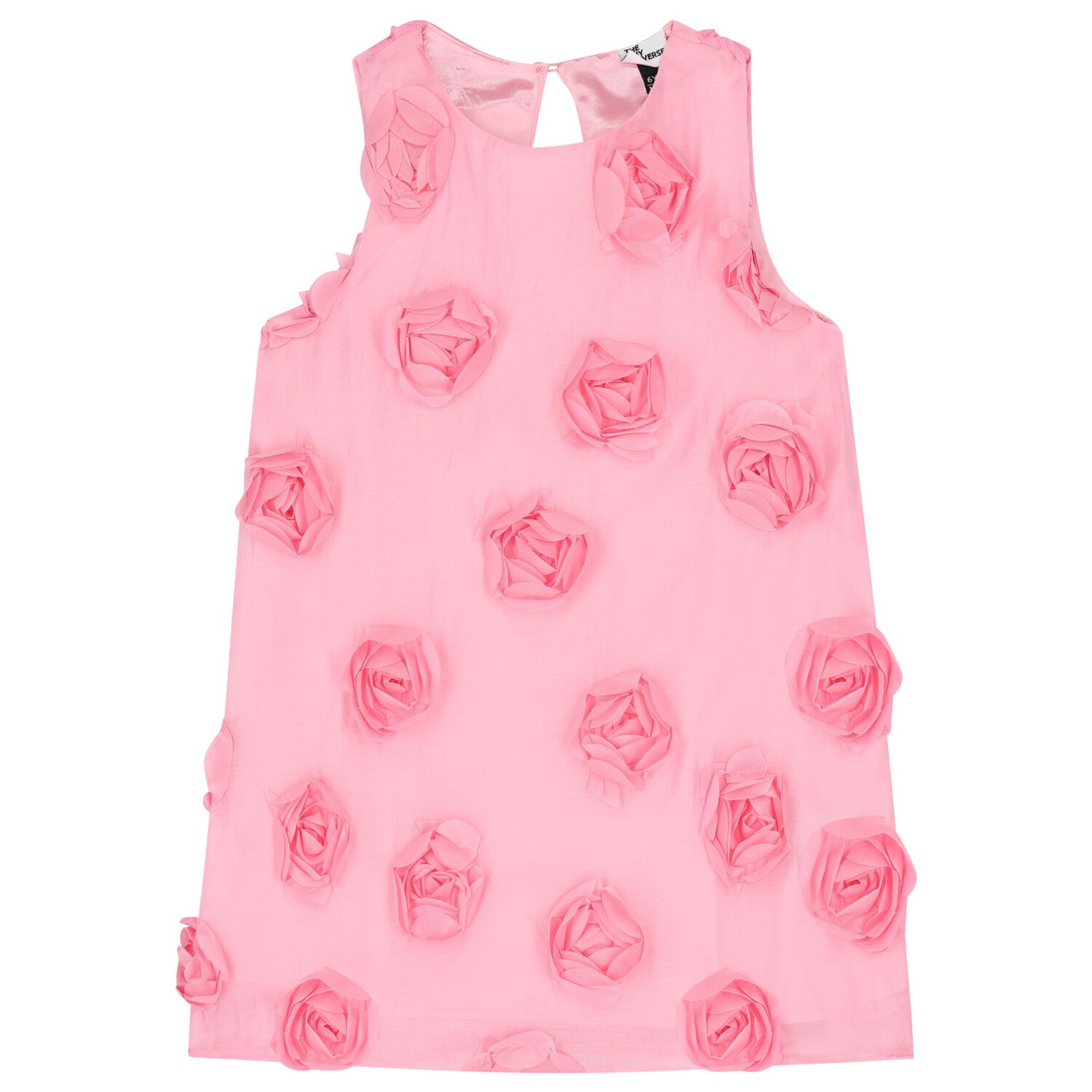 Girls Pink Floral Dress, 1, hi-res image number null