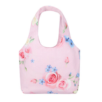 Girls Pink Floral Bag