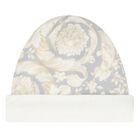 Baby Girls Grey Barocco Babygrow Gift Set, 3, hi-res