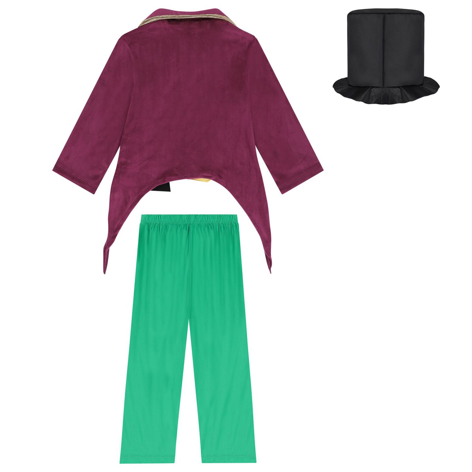 Boys Multi-Coloured Willy Wonka Costume, 1, hi-res