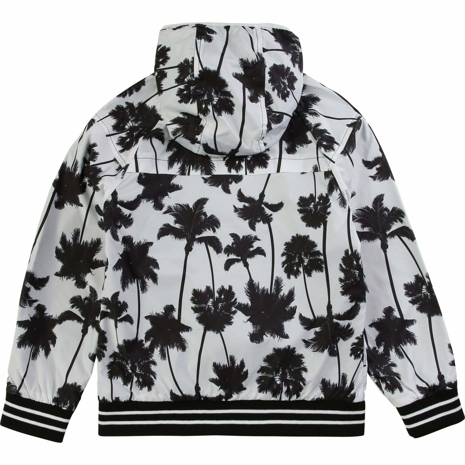 Boys Black & White Reversible Windbreaker Jacket, 1, hi-res image number null