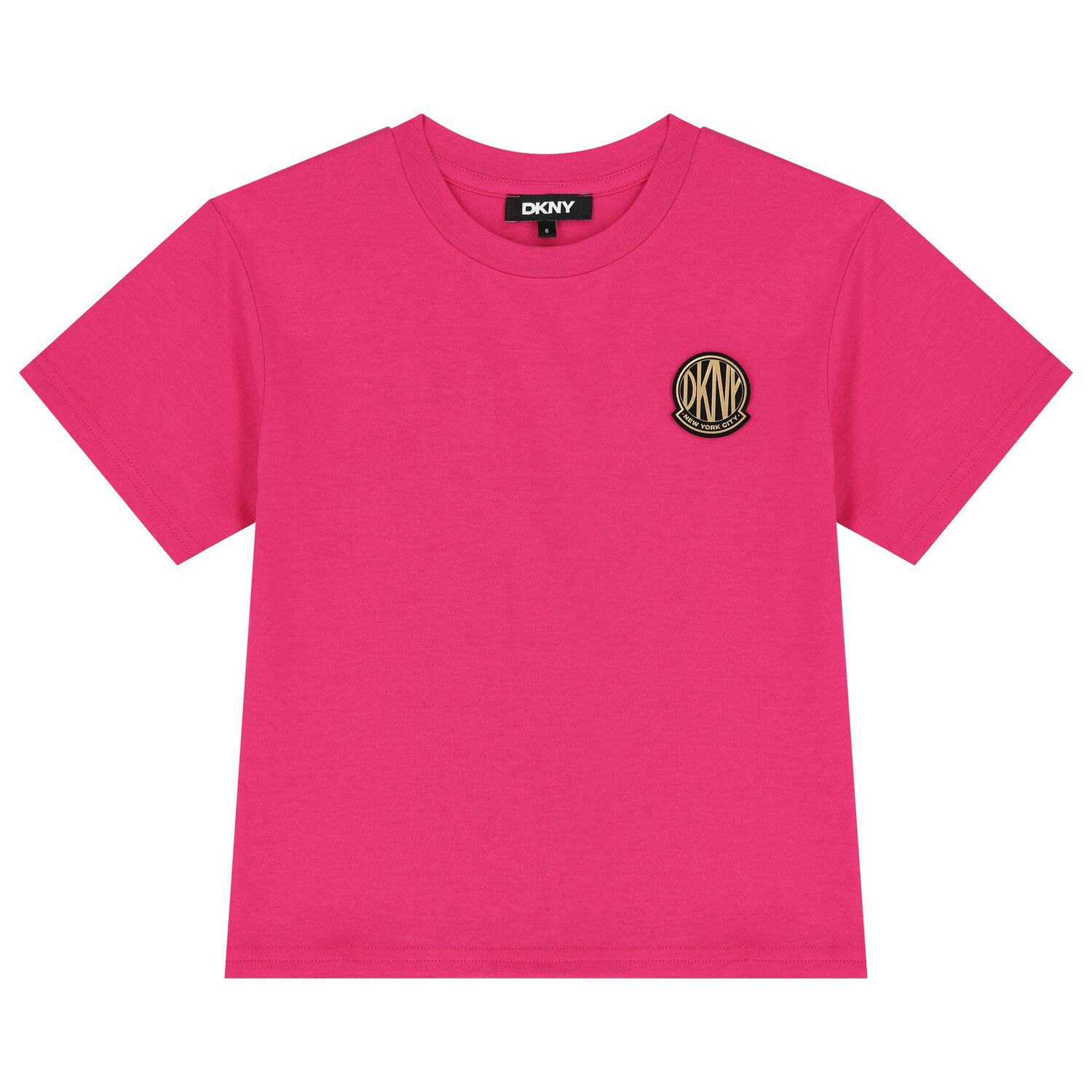 Girls Pink Logo T-Shirt, 1, hi-res image number null
