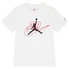 Boys White Jordan Logo T-Shirt , 1, hi-res