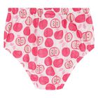 طقم فستان بنات باللون الابيض والوردى, 1, hi-res