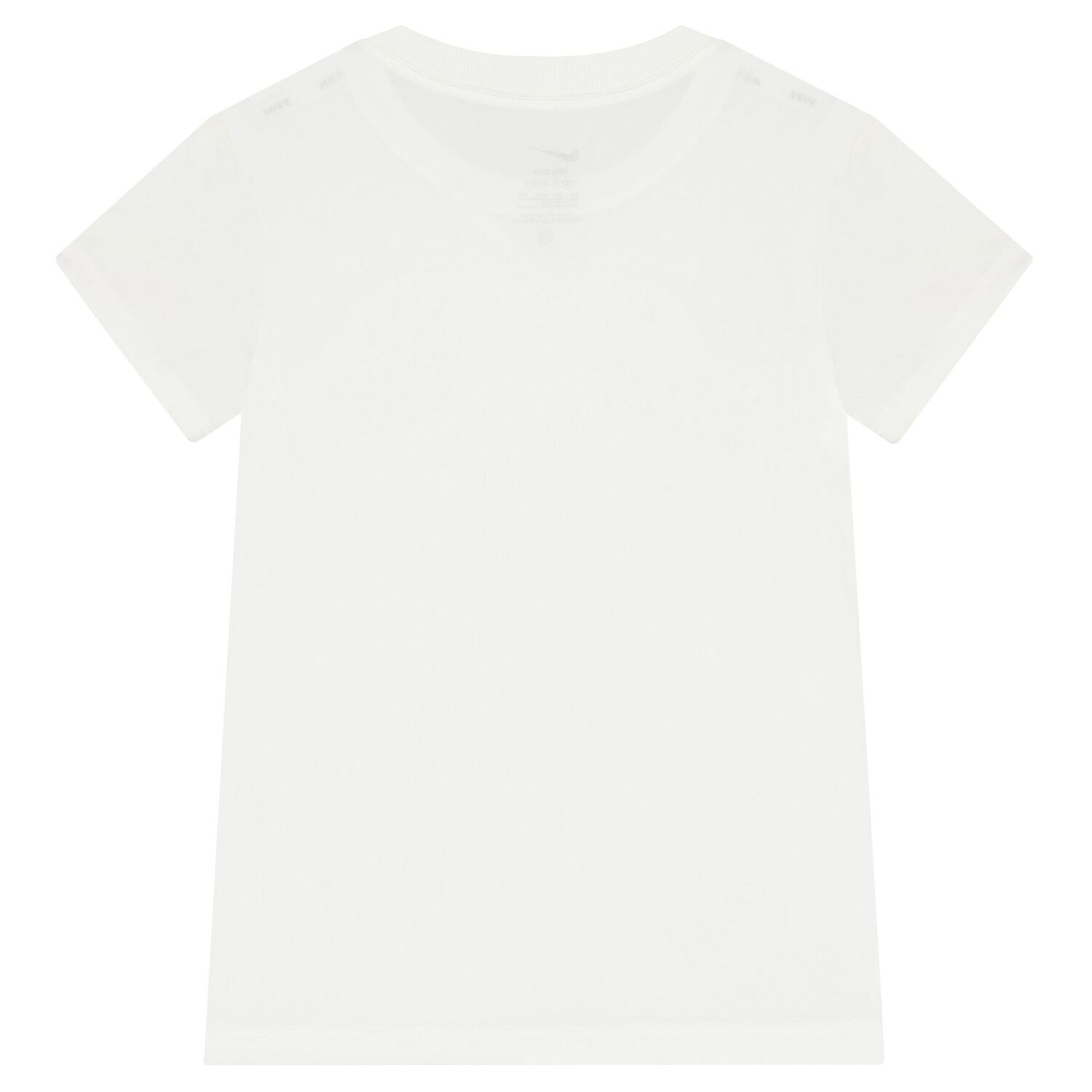 Girls White Logo T-Shirt, 2, hi-res image number null
