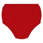 فستان بنات تول مكشكش باللون الأحمر, 1, hi-res