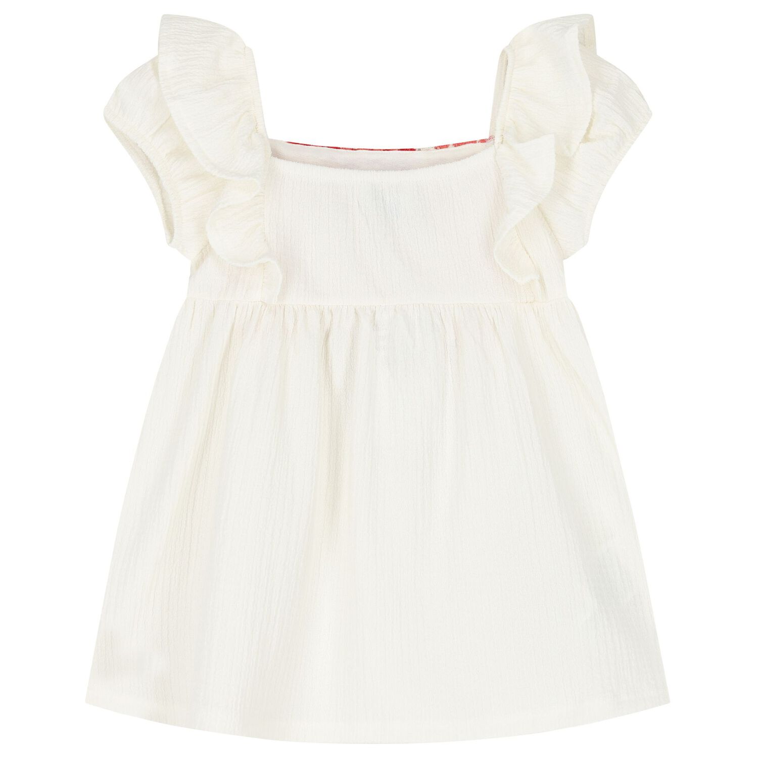 Girls Ivory & Red Leggings Set, 1, hi-res