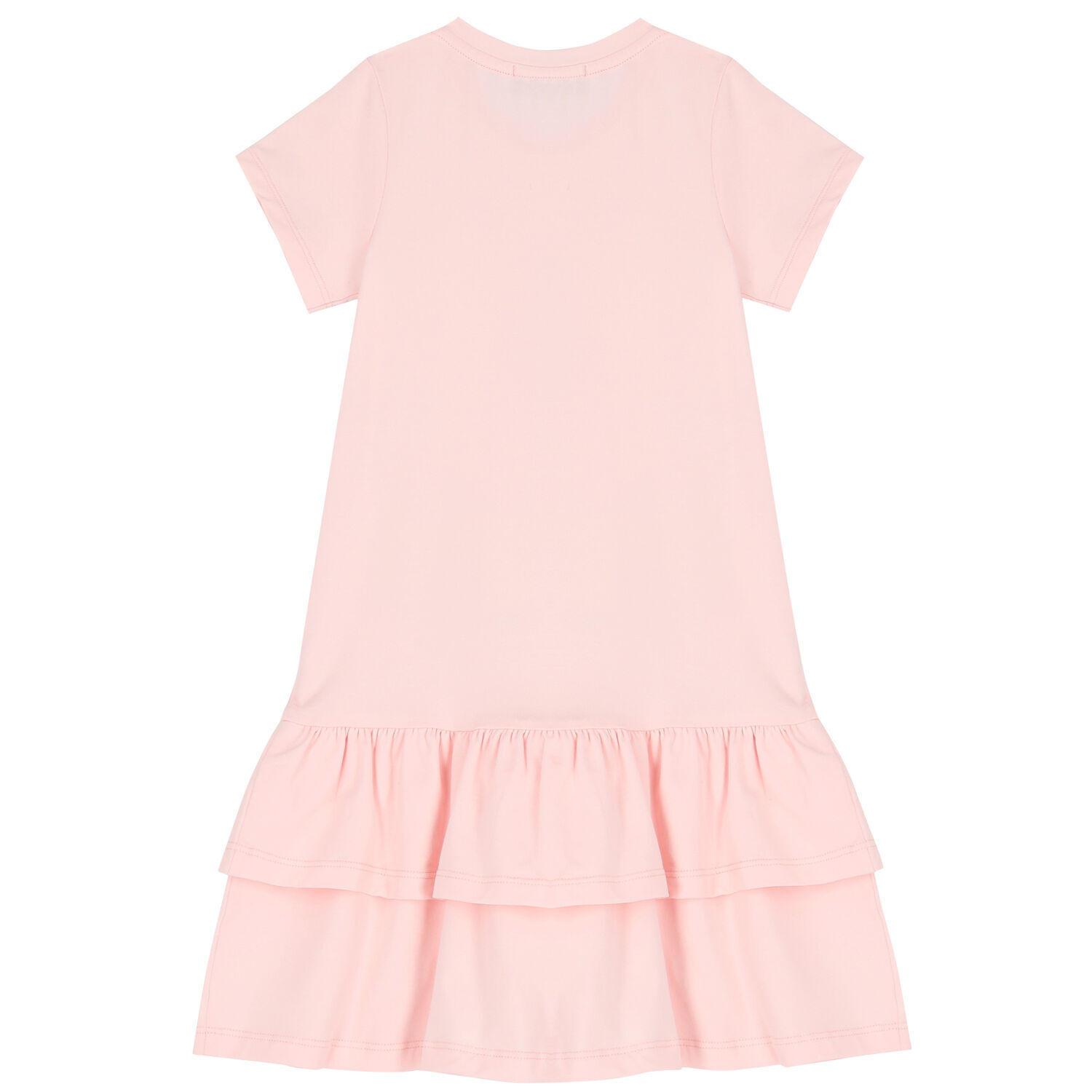 Girls Pink Logo Bag Dress, 3, hi-res