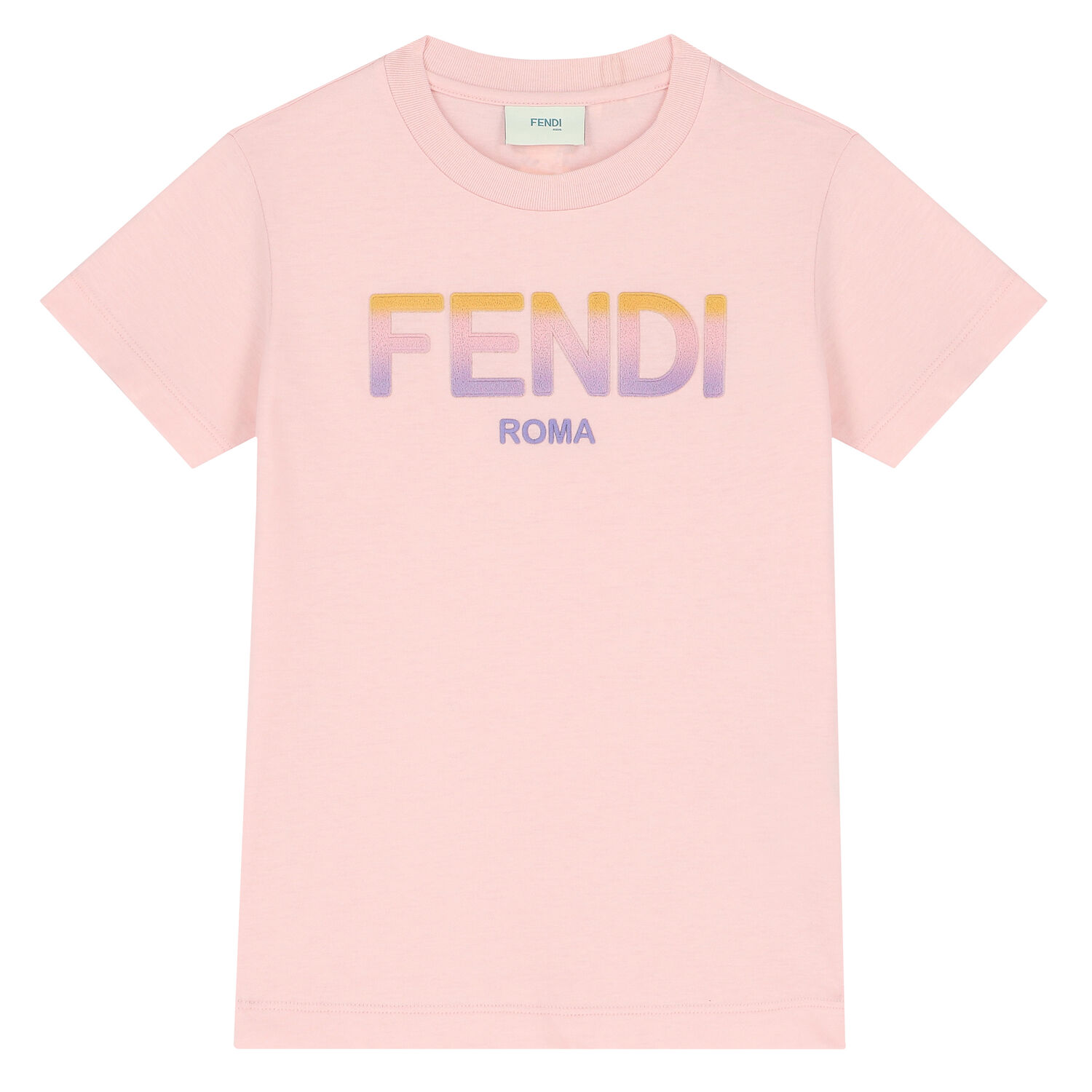 Girls Pink Logo T-Shirt, 2, hi-res image number null