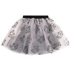 Girls White & Pink Tulle Choupette Skirt Set, 1, hi-res
