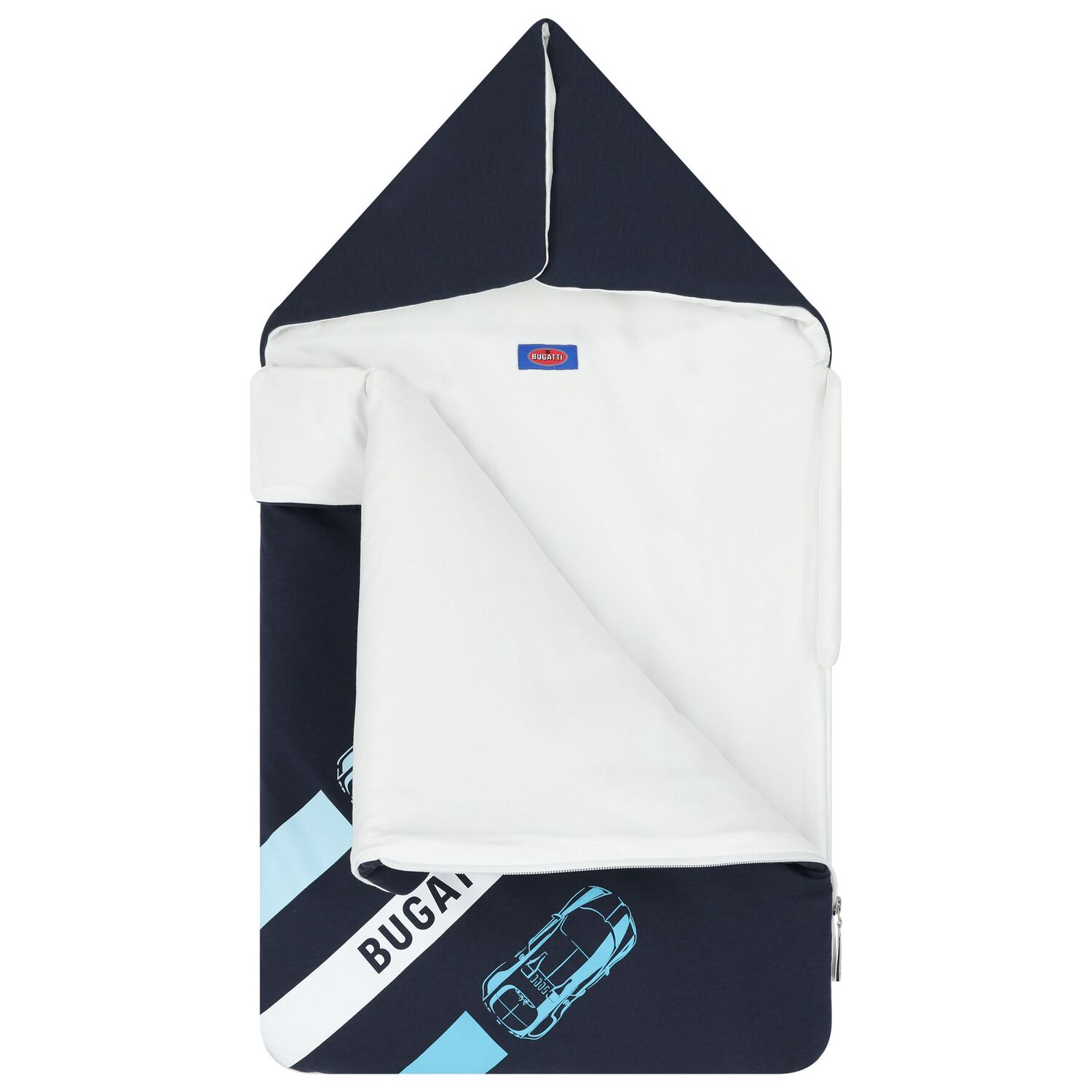 مدس بالشعار باللون الكحلي, 1, hi-res