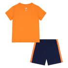 Baby Boys Orange  & Navy Blue Disney Shorts Set, 1, hi-res
