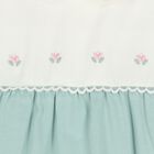 Baby Girls Ivory & Green Babygrows ( 2-Pack ), 2, hi-res