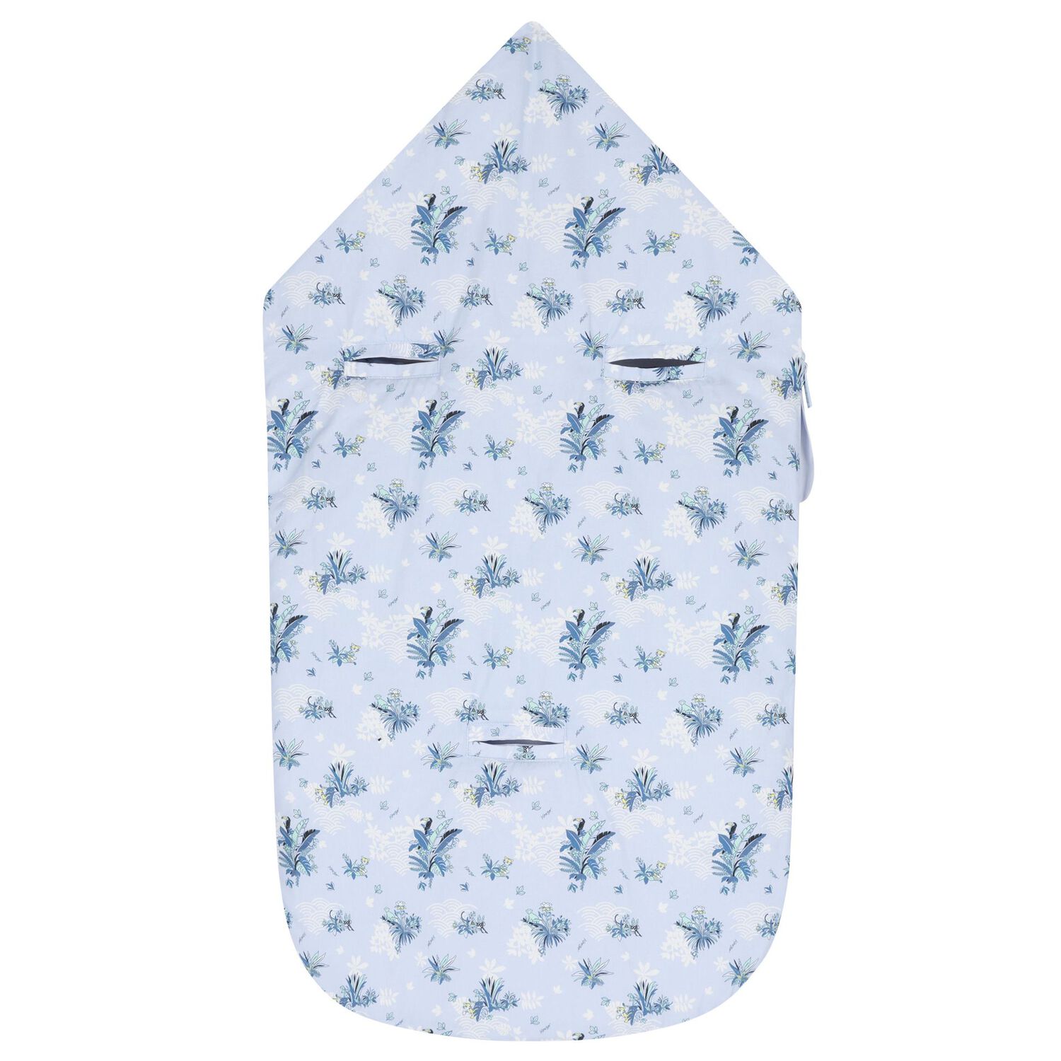 Blue Logo Reversible Baby Nest, 2, hi-res