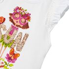 تيشيرت بنات باللون الأبيض, 1, hi-res