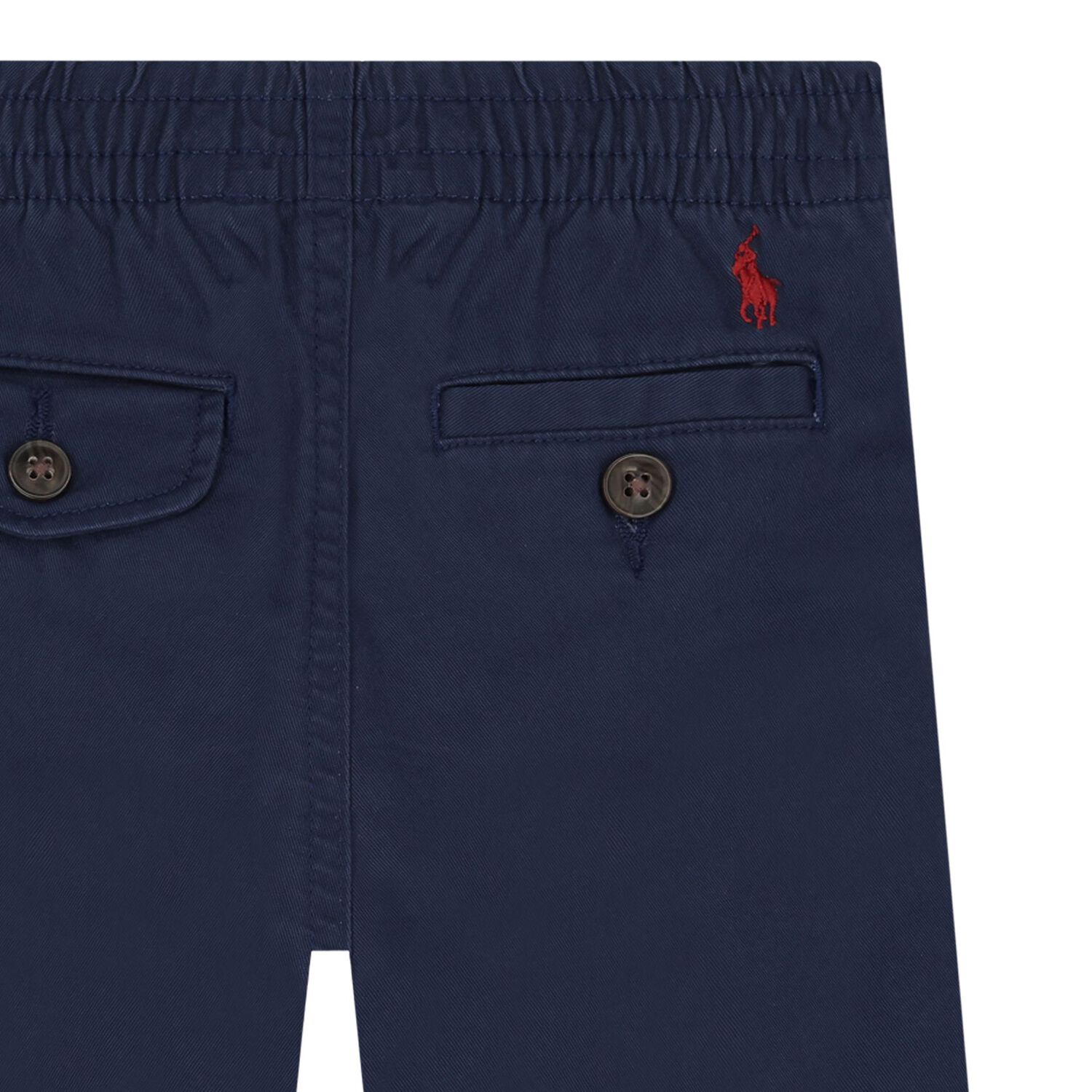 Baby Boys Navy Logo Trousers, 1, hi-res