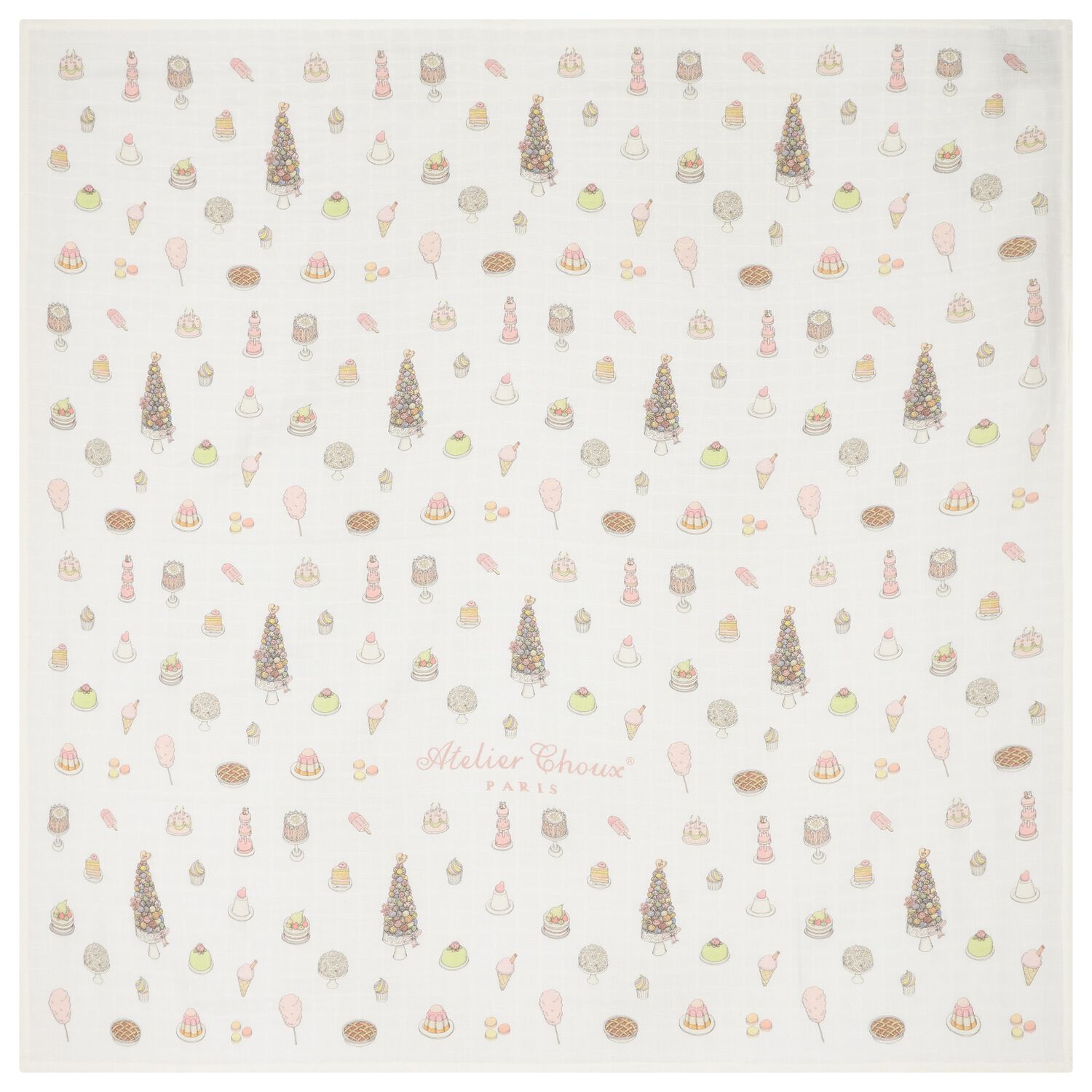 بطانية قماط سويتي باي باللون العاجي للبنات, 1, hi-res image number null