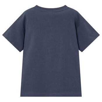 Boys Navy Blue Monster Truck T-Shirt