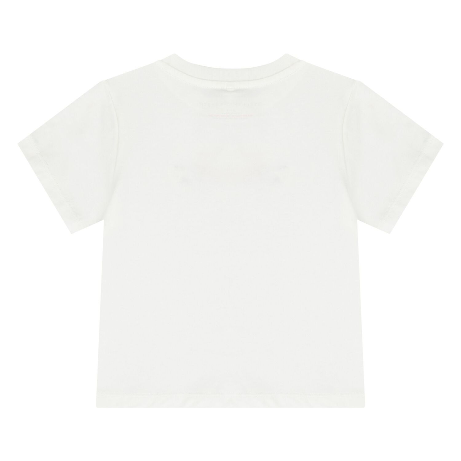 Younger Girls Ivory Horse Logo T-Shirt, 1, hi-res