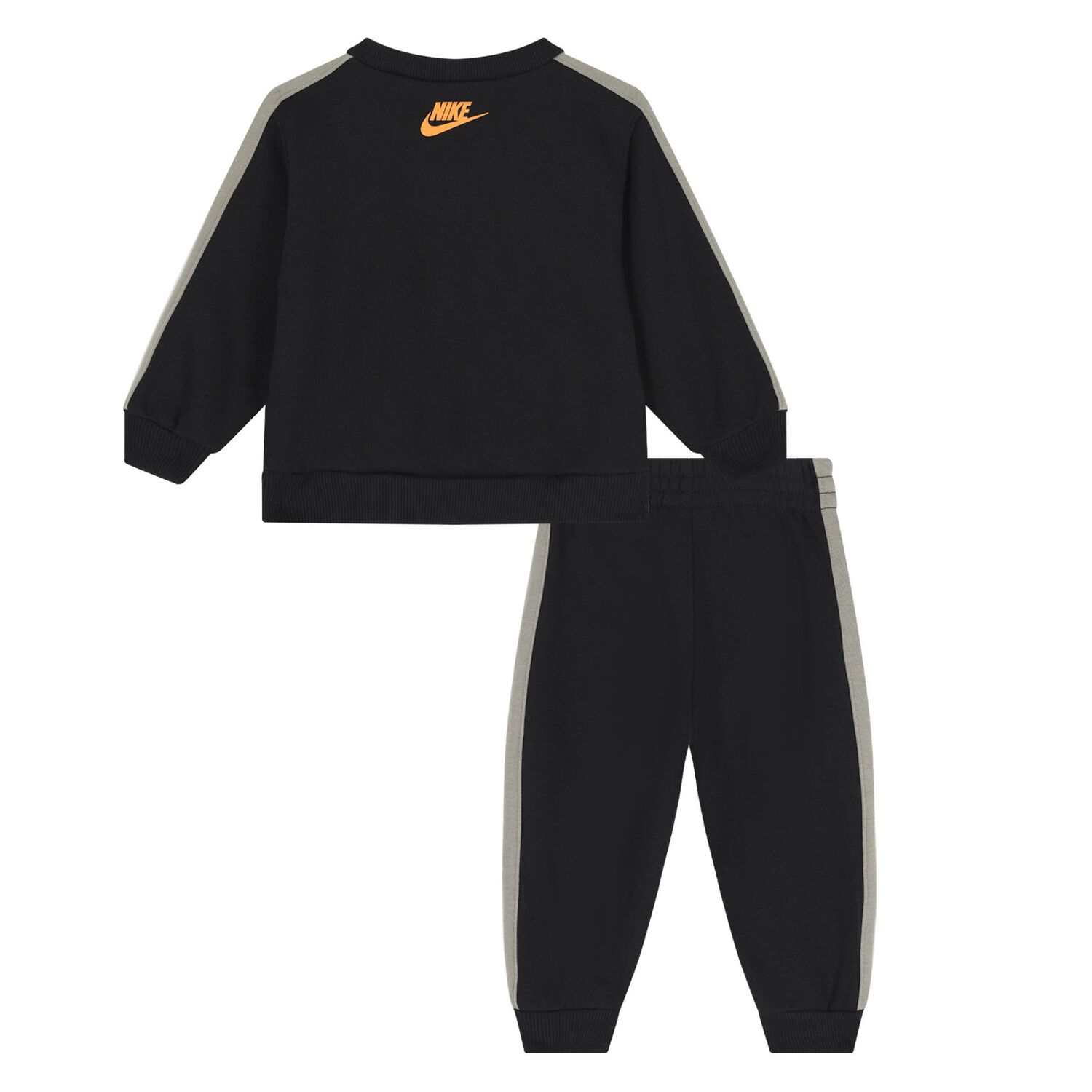 Younger Boys Black Logo Tracksuit, 1, hi-res