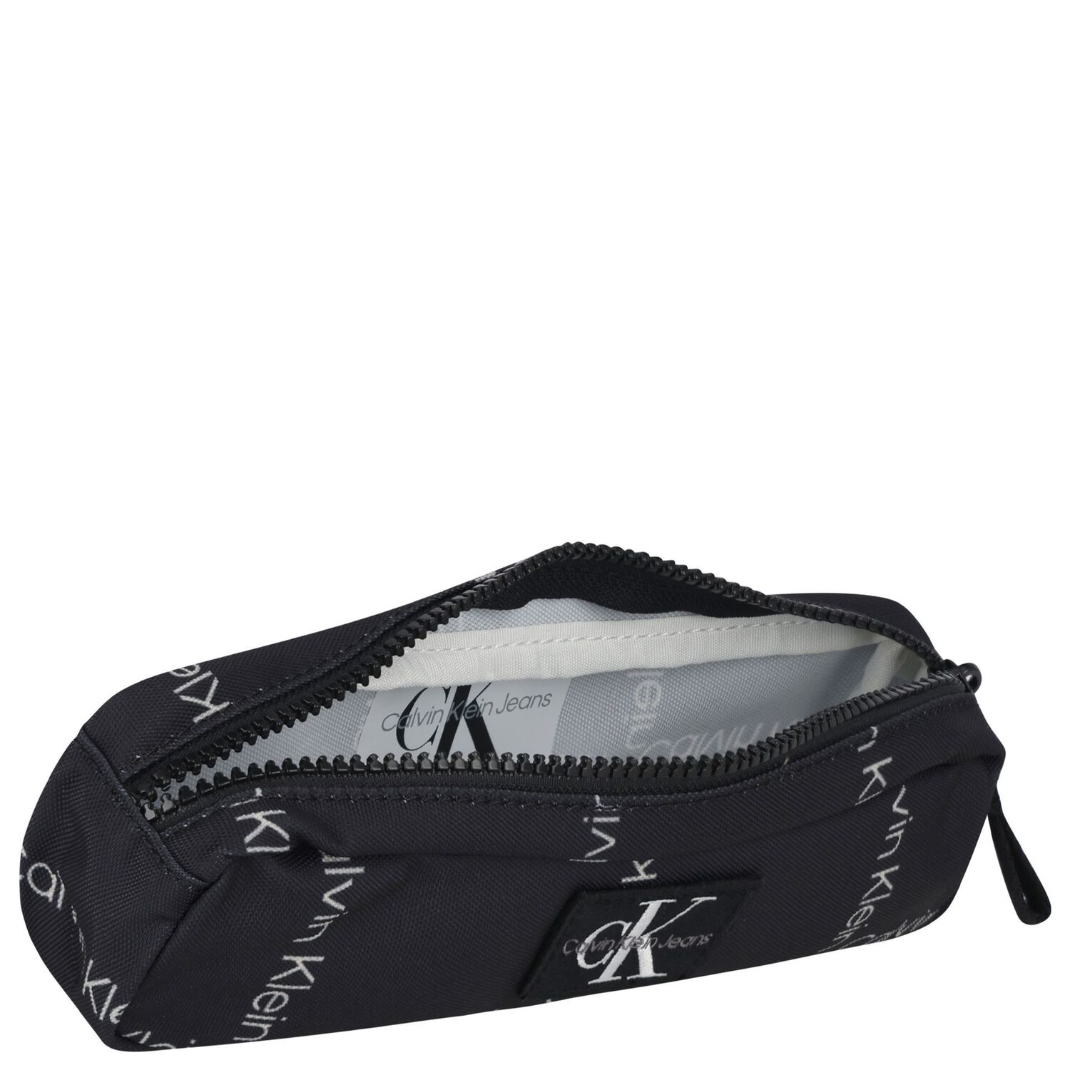 Black Logo Pencil Case, 1, hi-res