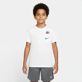 Boys Grey Logo Shorts