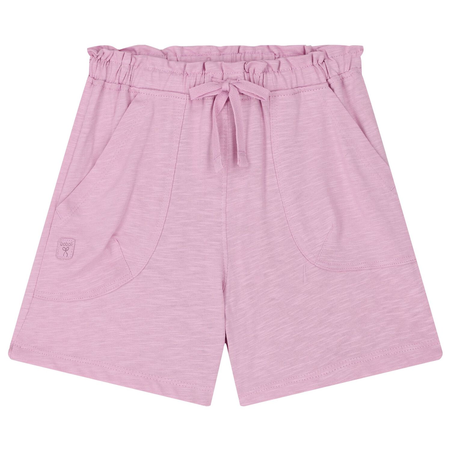 Girls White & Pink Fruits Shorts Set, 1, hi-res image number null