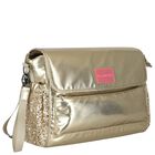 Baby Girls Gold Changing Bag, 1, hi-res