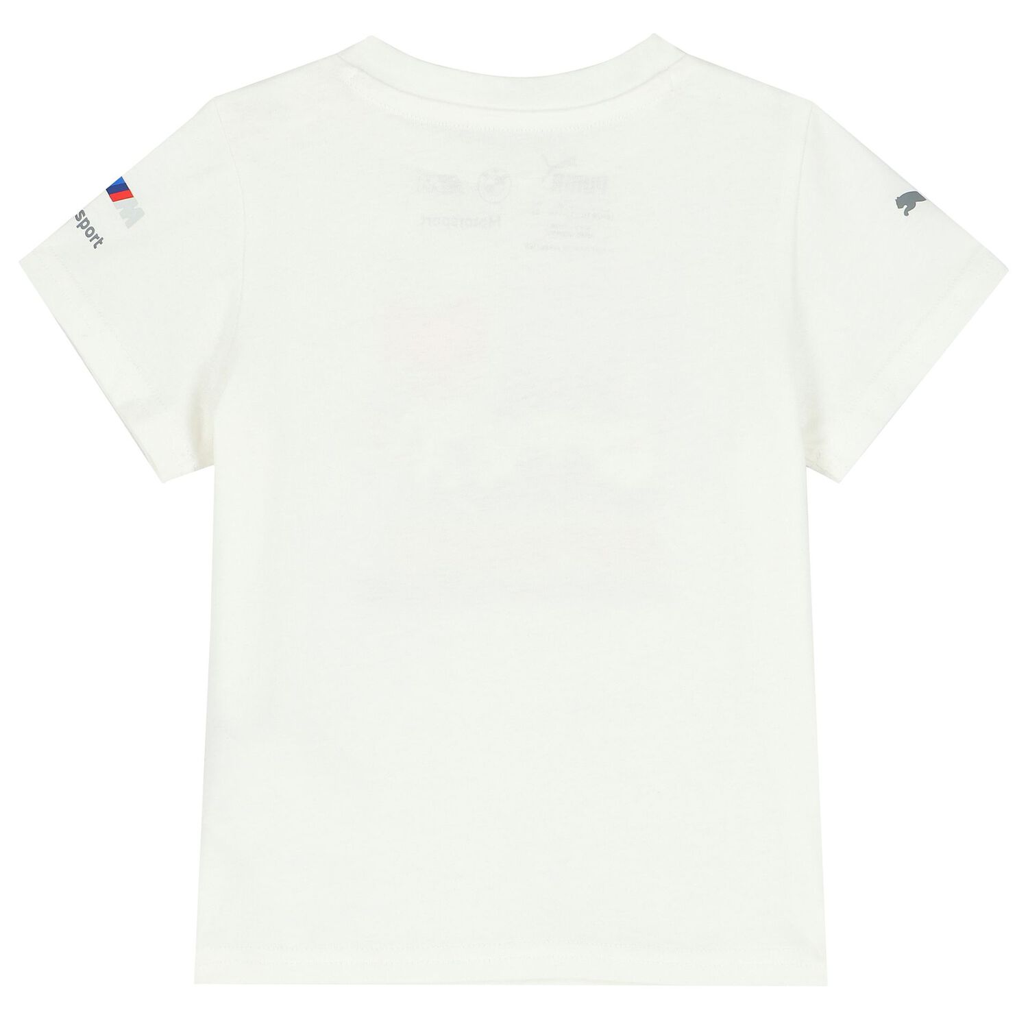 طقم أولاد شورت بالشعار باللون الأبيض والرمادي, 1, hi-res