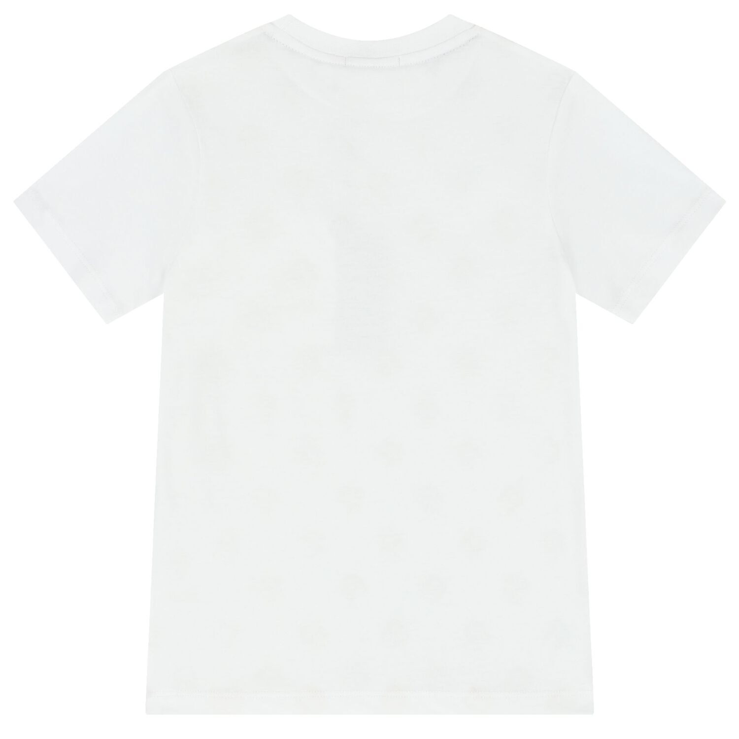 Boys White & Gold Logo T-Shirt, 1, hi-res image number null