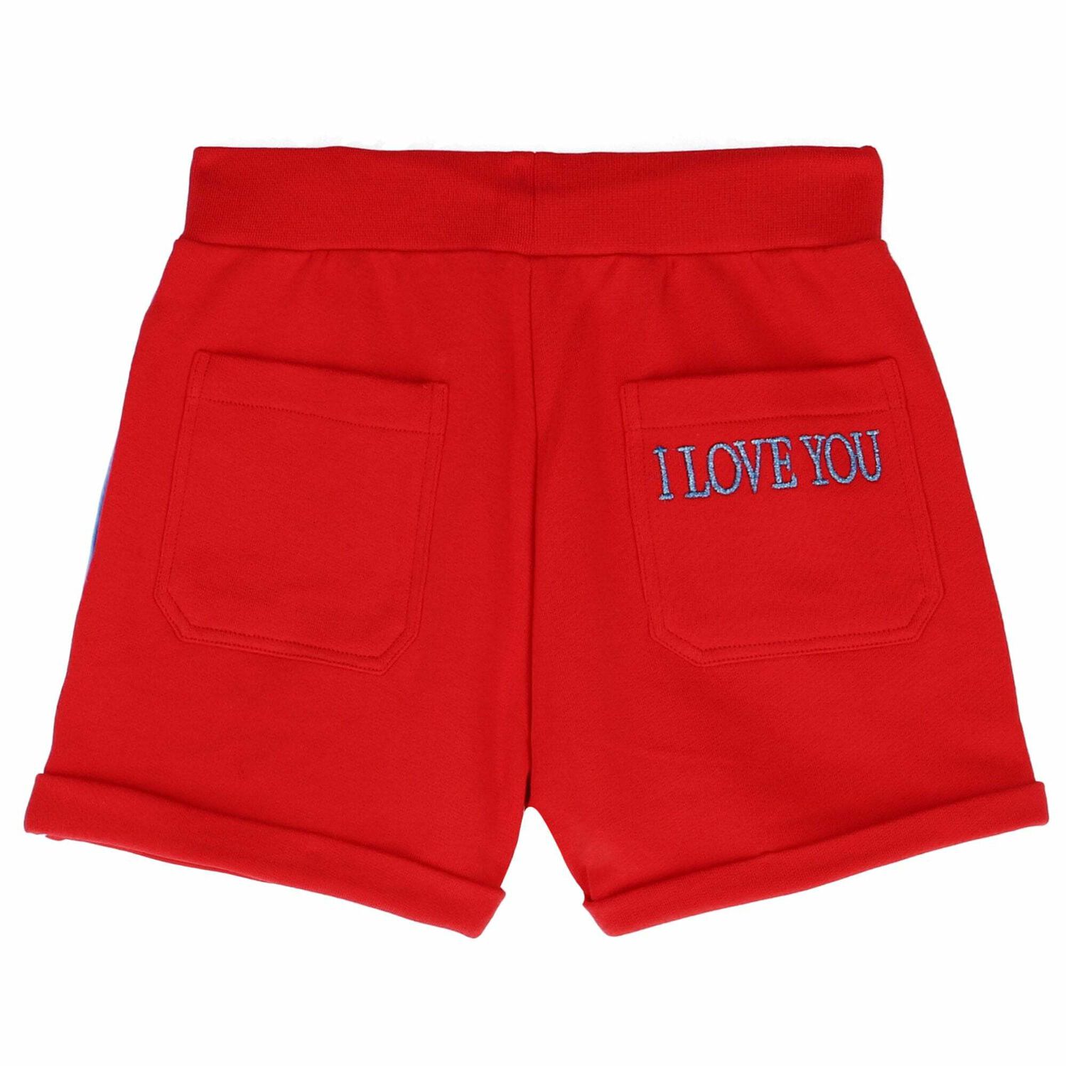 شورت بناتي باللون الاحمر, 1, hi-res image number null