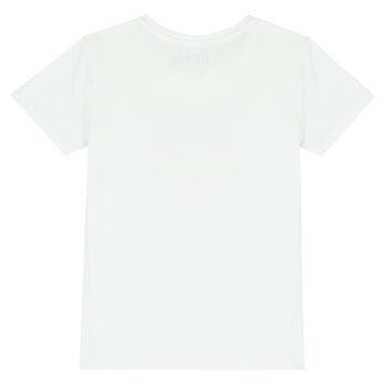 Girls White Cherry Blossom T-Shirt