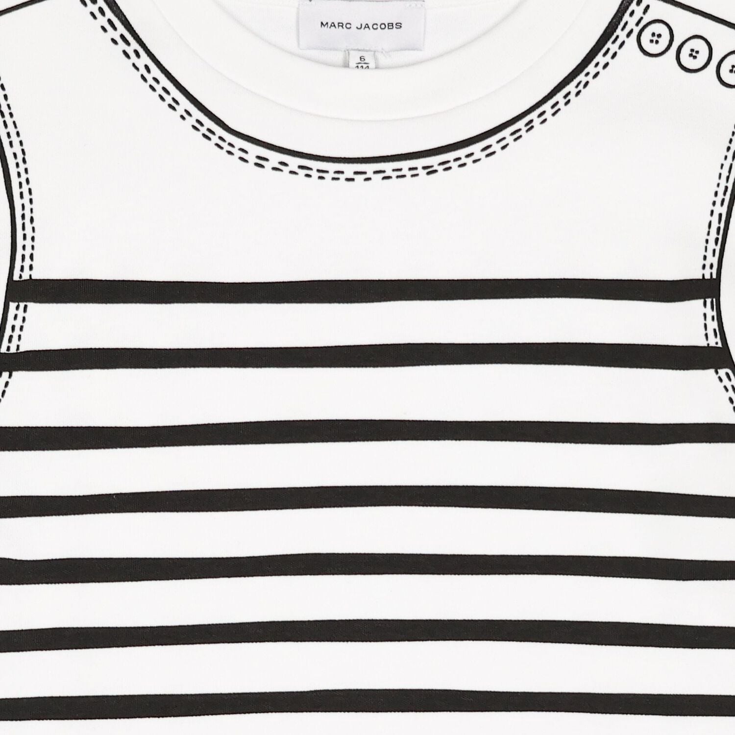 Girls White Logo T-Shirt, 1, hi-res