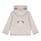 Baby Boys Beige & Ivory Teddy Bear Tracksuit ( 3 Piece ), 1, hi-res