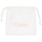 Girls Mini Me Pink Logo Swimsuit, 1, hi-res