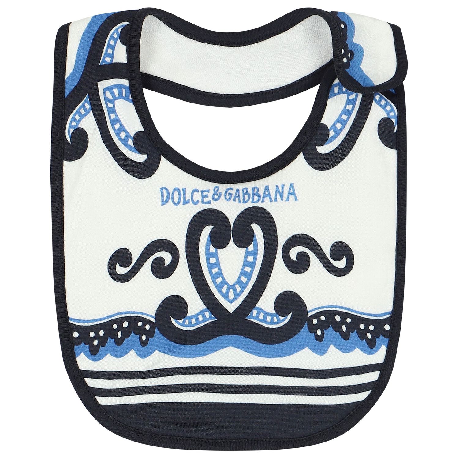 طقم هدايا أفرول باللون الأبيض والأزرق, 1, hi-res