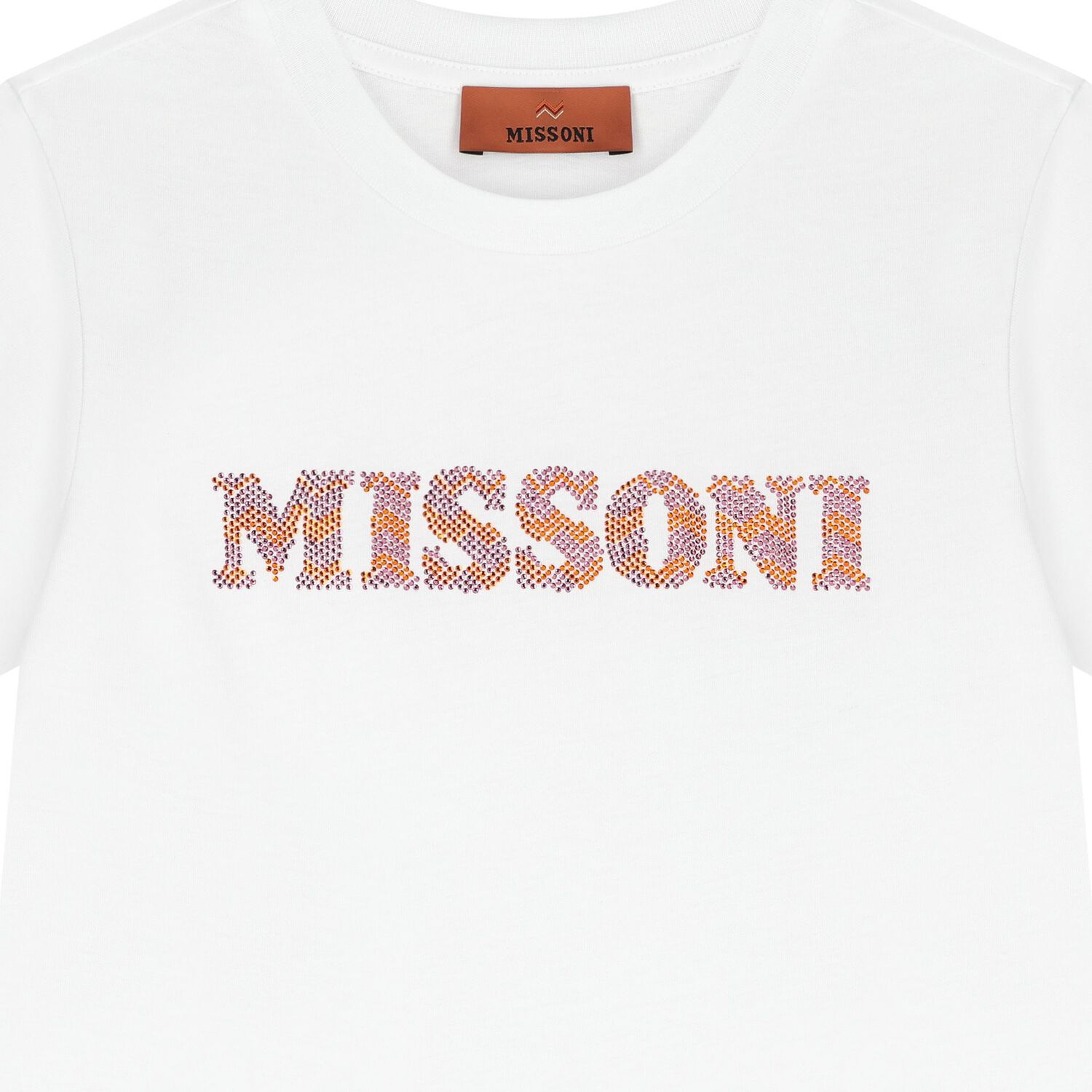 Girls White Logo T-Shirt, 1, hi-res image number null