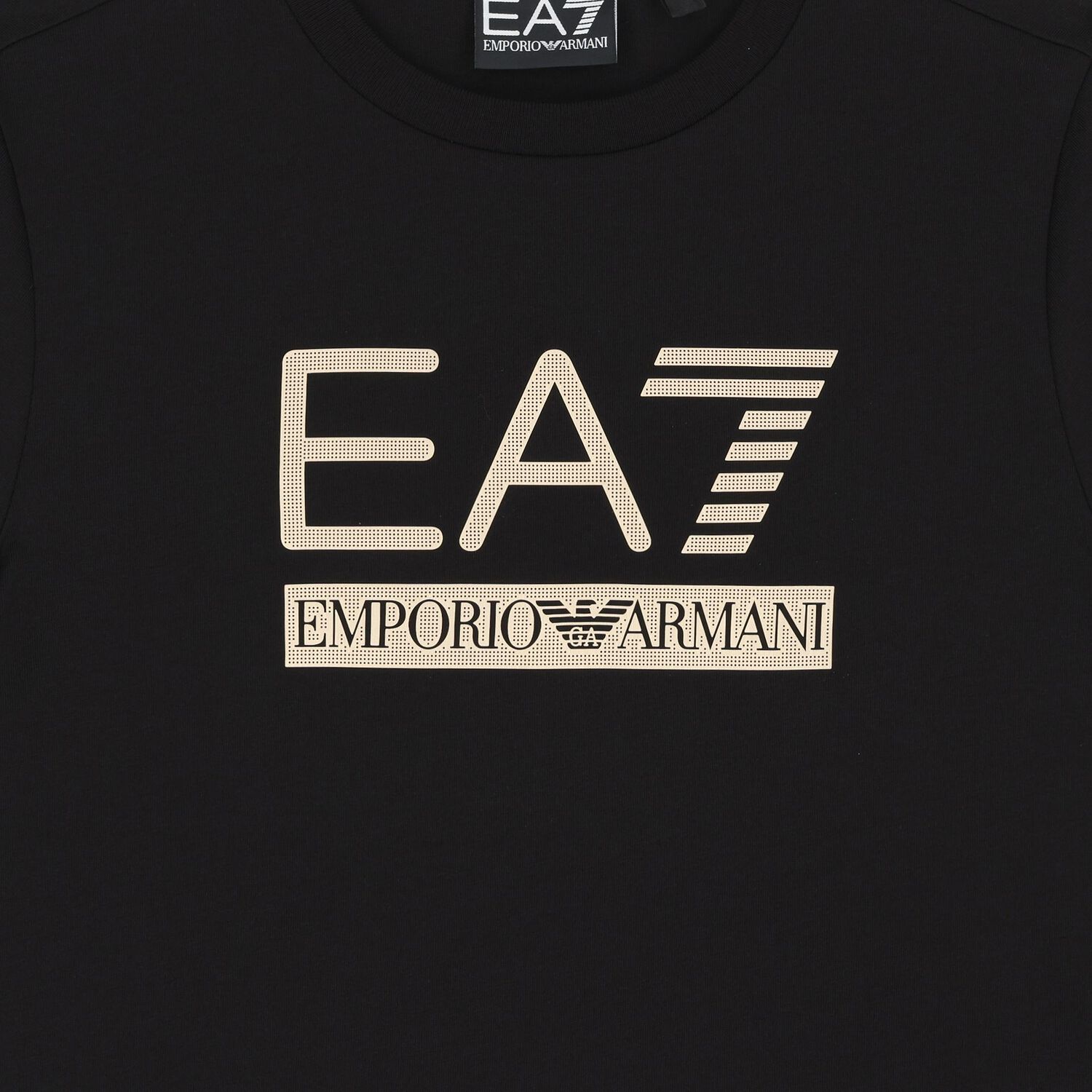 Boys Black Logo T-Shirt, 2, hi-res