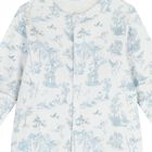Baby Boys White & Blue Babygrow Gift Set , 1, hi-res