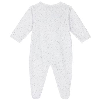 Grey & White Cotton Baby Sheep Babygrow