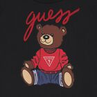 Black Teddy Bear Logo T-Shirt, 4, hi-res