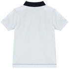 تيشيرت بولو أولاد بالشعار باللون الكحلى والابيض, 2, hi-res