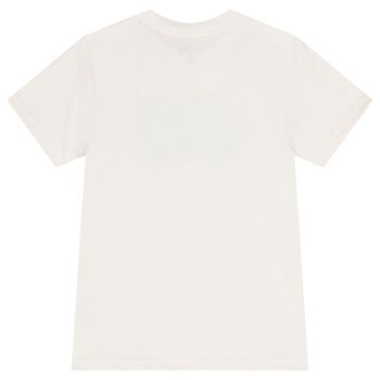 Boys Ivory Polo Bear T-Shirt