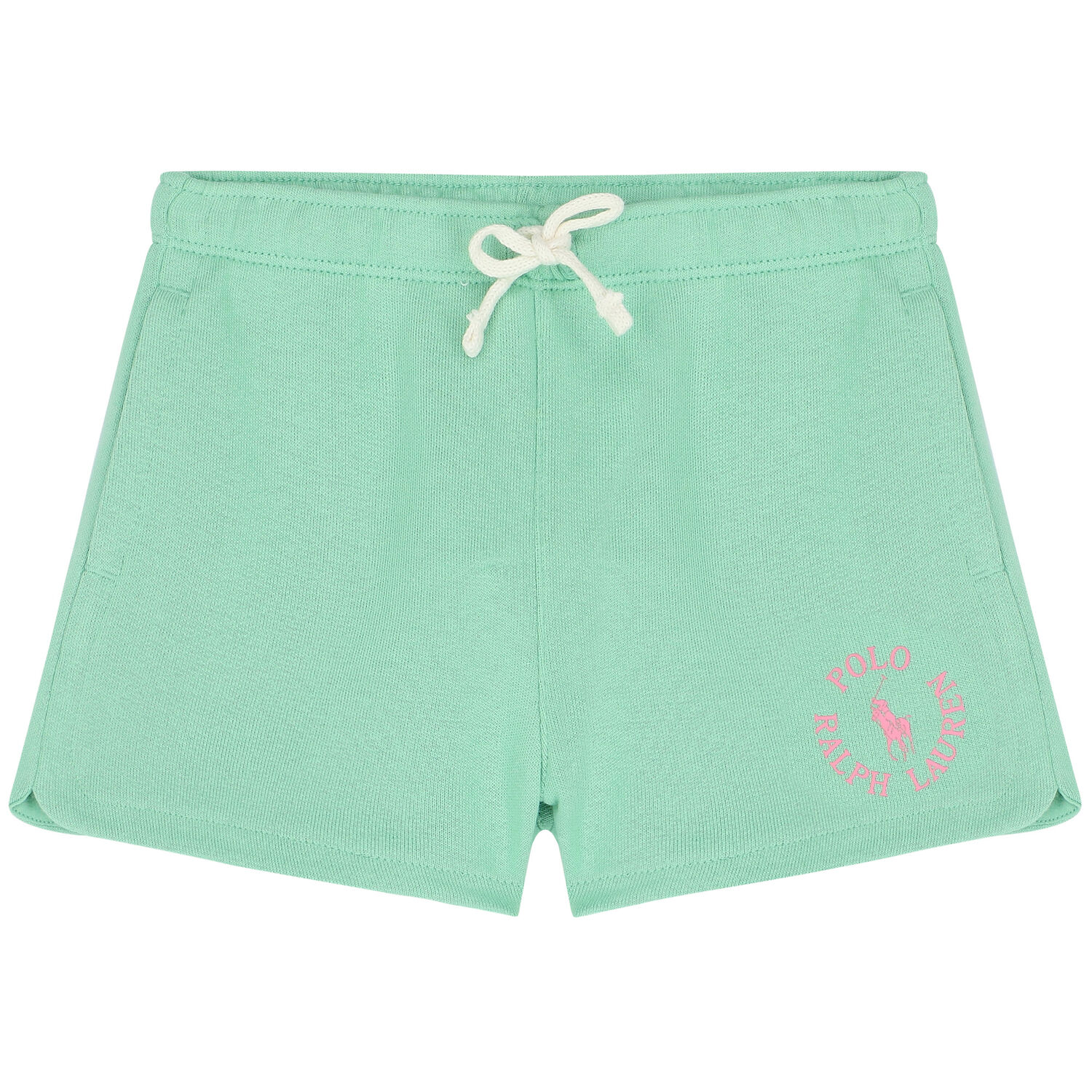 Girls Green Logo Shorts, 1, hi-res image number null