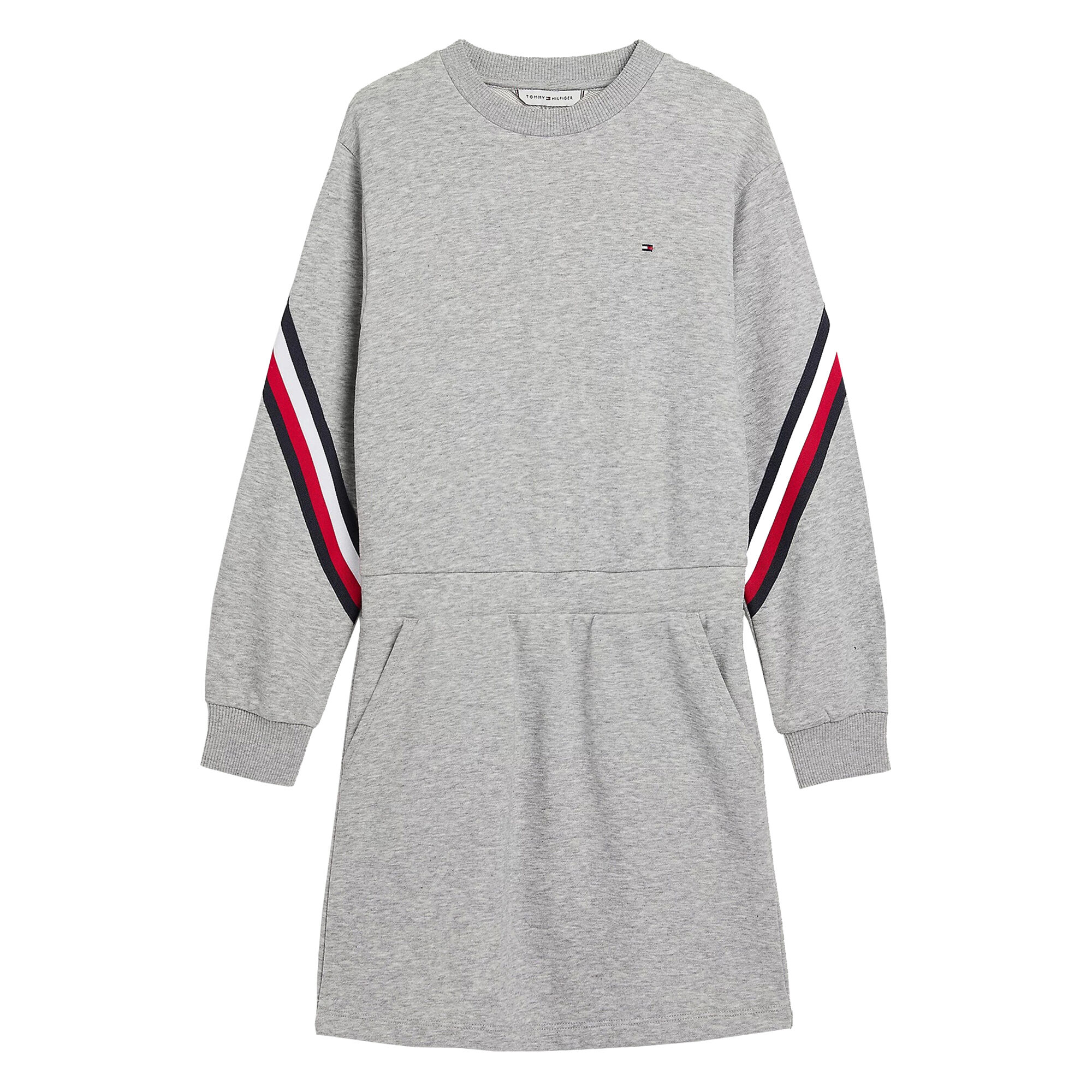 Tommy hilfiger logo sweatshirt dress on sale