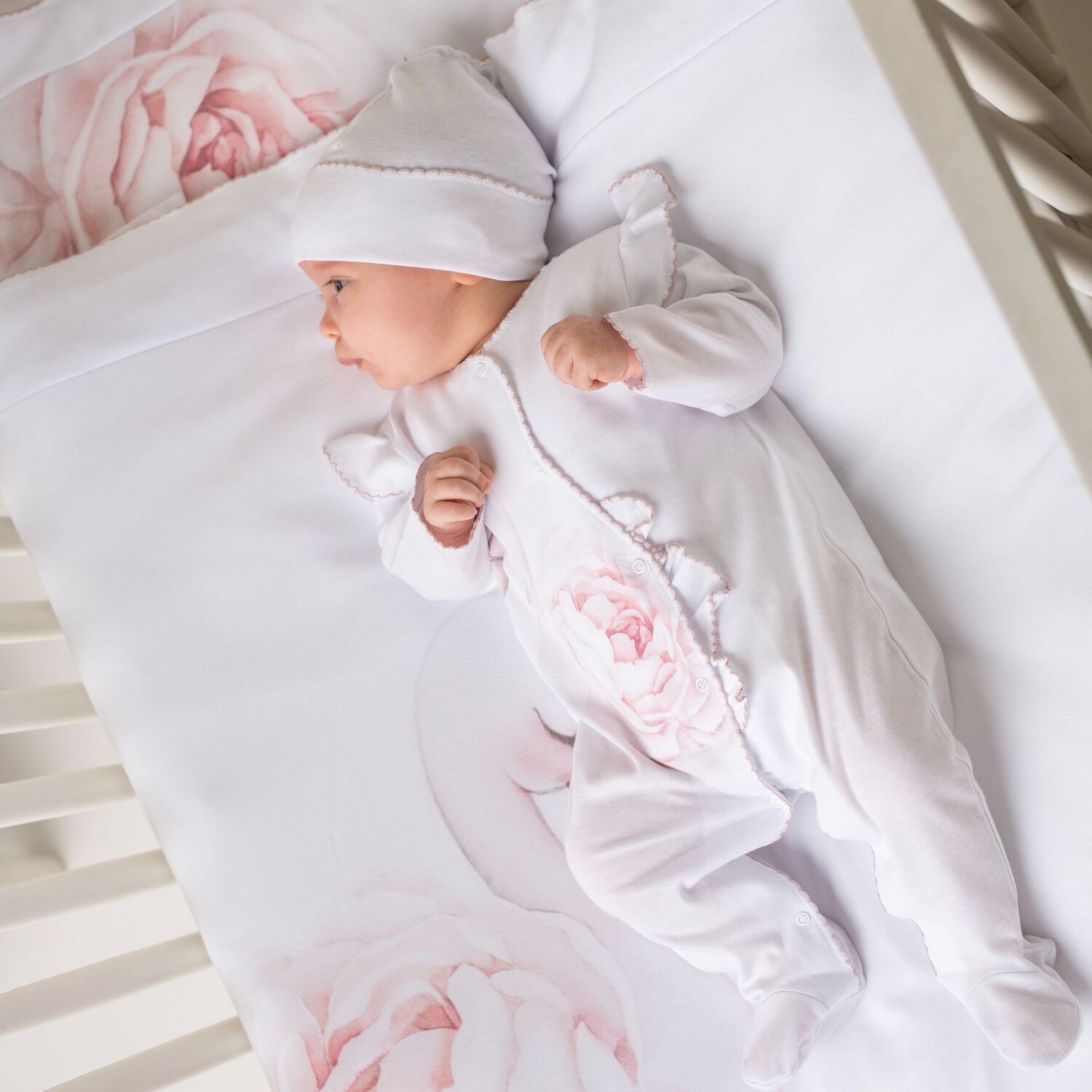 افرول باللون الابيض والوردى للبنات, 1, hi-res image number null