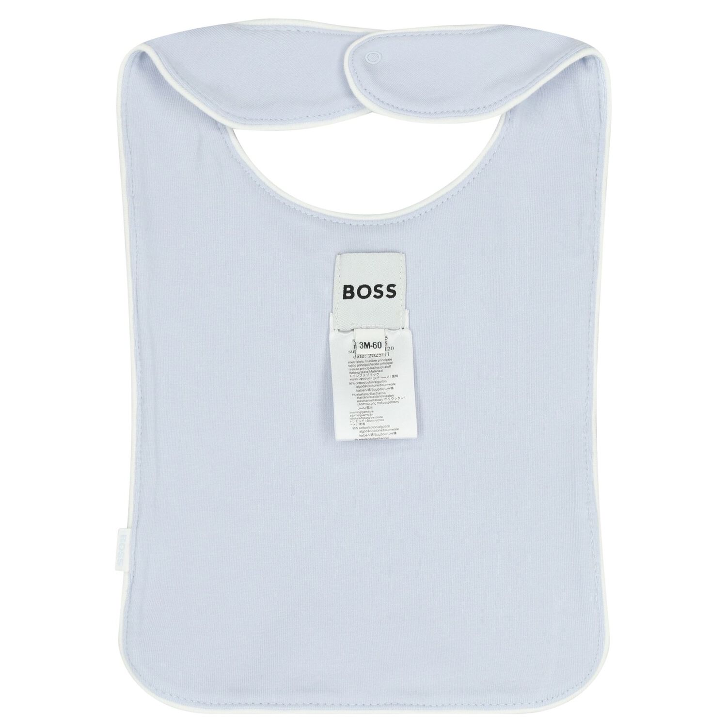 Baby Boys Blue Logo Babygrow Gift Set, 1, hi-res
